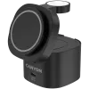 Canyon 4-in-1 juhtmeta laadimisalus, max 30W, mõõdud: 70x70x70,3 mm, kaal: 414 g, koos 65W laadija ja 1M kaabliga, must