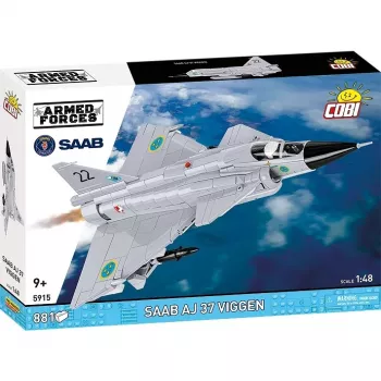 Cobi Blocks Saab AJ 37 Viggen 881 elemendist ehituskomplekt