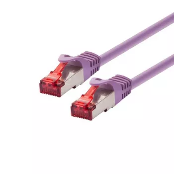LOGON FTP Cat6 võrgukaabel 10 m, RJ-45 isas - RJ-45 isas, 1000 Mbit/s, violetne