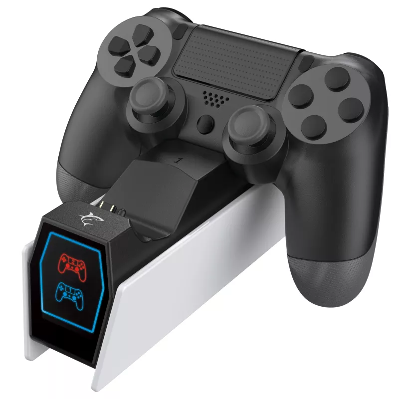 Laadimisdokk White Shark PS4-0417 kahe laadimisjaam PS4 kontrolleritele
