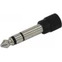 Heliadapter Omnitronic 6,35 mm isane 3,5 mm emasele stereole 3022631Z