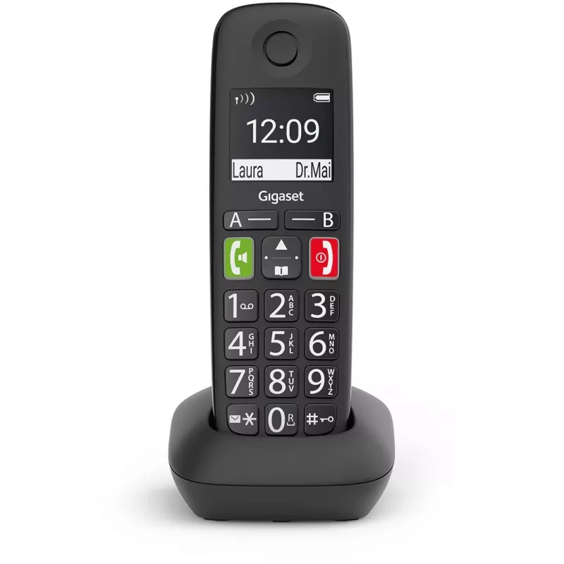 Gigaset Hearing Aid.DECT E290HX Must lisaseade