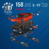 3D Puzzle Ravensburger Lamborghini Huracan EVO — 158 osa, mudelkonstruktsioon