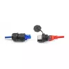 DeLOCK RJ45 Cat.6A ühenduspesa IP67 veekindel tolmukindel must