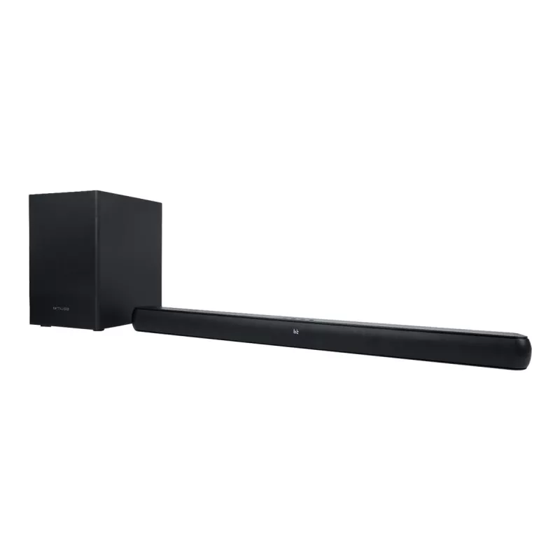 Soundbar Muse M-1520SBT — 50 W RMS, juhtmega ja juhtmevaba, must, 660×60×59 mm