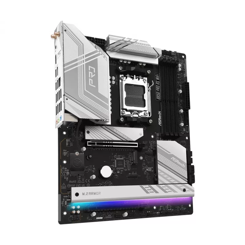 ASRock B850 Pro RS WiFi AM5 ATX emaplaat