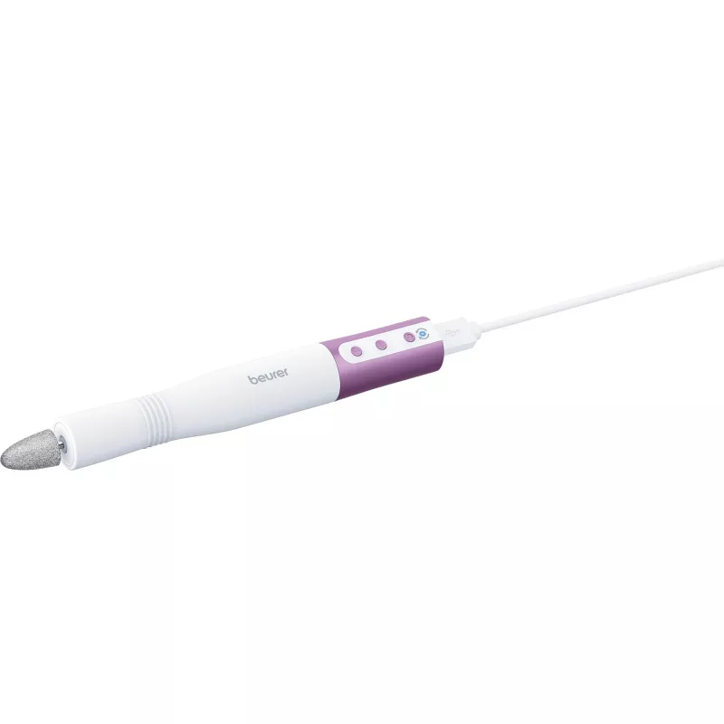 Küünehooldusseade Beurer MP 52 — elektriline maniküüri/pediküüri komplekt, valge ja lilla