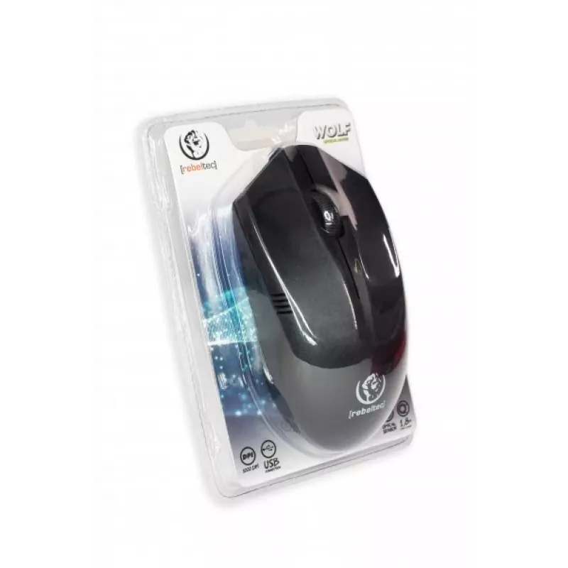 Juhtmega hiir Rebeltec RBLMYS00053 USB