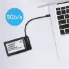 QOLTEC SATA adapter 52269 2,5-tollise draivi jaoks USB-C-le, toetab kuni 2TB