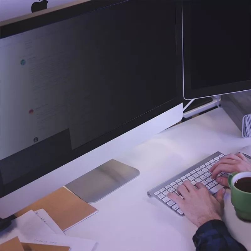Qoltec GDPR privaatsusfilter 23 | 16:9 | Silmade kaitse | Panoraam