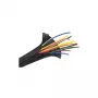 Kaablikest Bachmann 930.902 — PET põimitud kaablikest, must, Ø 5,08 mm, 1 tk