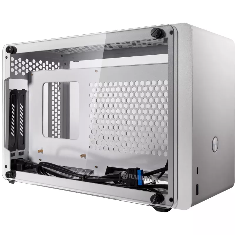 RAIJINTEK Ophion Mini-ITX korpus karastatud klaasiga - valge - Korpus - Mini-ITX