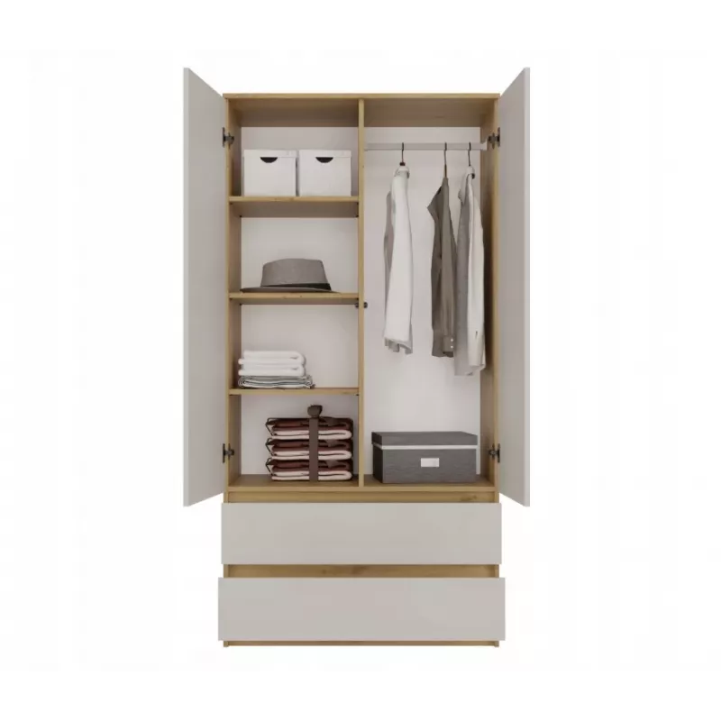 MALWA SS-90 wardrobe artisan tamm/kašmiir