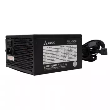 Toiteplokk SBOX PSU-300 ATX 300W väljund, mudel PSU-300/R