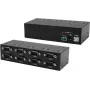 USB-jadaliidese adapter, Exsys EX-13078 — USB 2.0 kuni 8× RS-232 porti, FTDI kiibistik, metallkorpus