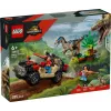 Ehituskomplekt LEGO Jurassic World 76972 Raptor Off-Road Escape, 285 tk, 2 minifiguuri, vanus 6+