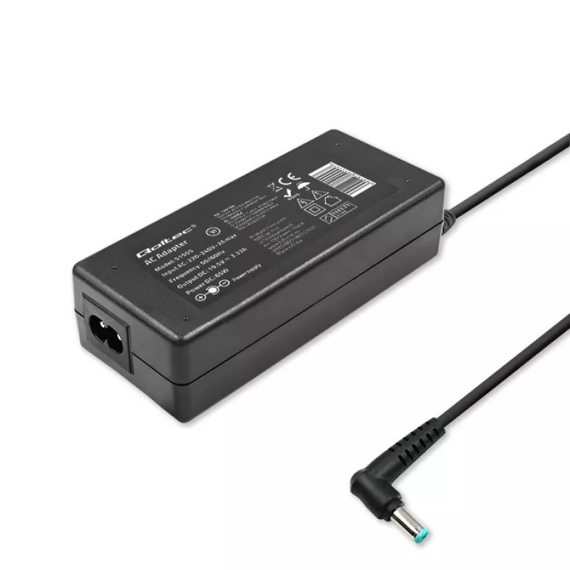 Toiteadapter Qoltec 51555 Siseruumides 65W Must