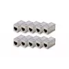 Digitus CAT 6 varjestatud modulaarsed ühendusadapterid, 10 tk, RJ-45, kullatud kontaktid