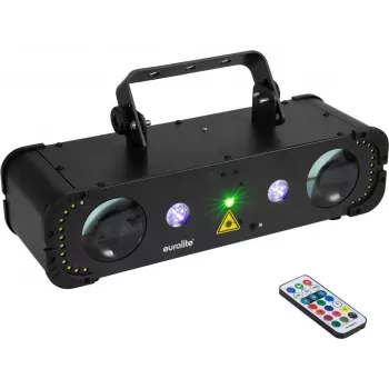 LED Multi FX Laser Bar EUROLITE Compact 7 värvi 3D-efektid (MPN 51741098)