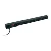 APC RACK PDU BASIC ZERO U 10A 230V toitejaotusseade (PDU) 15 vahelduvvoolu pistikupesa 0U Must