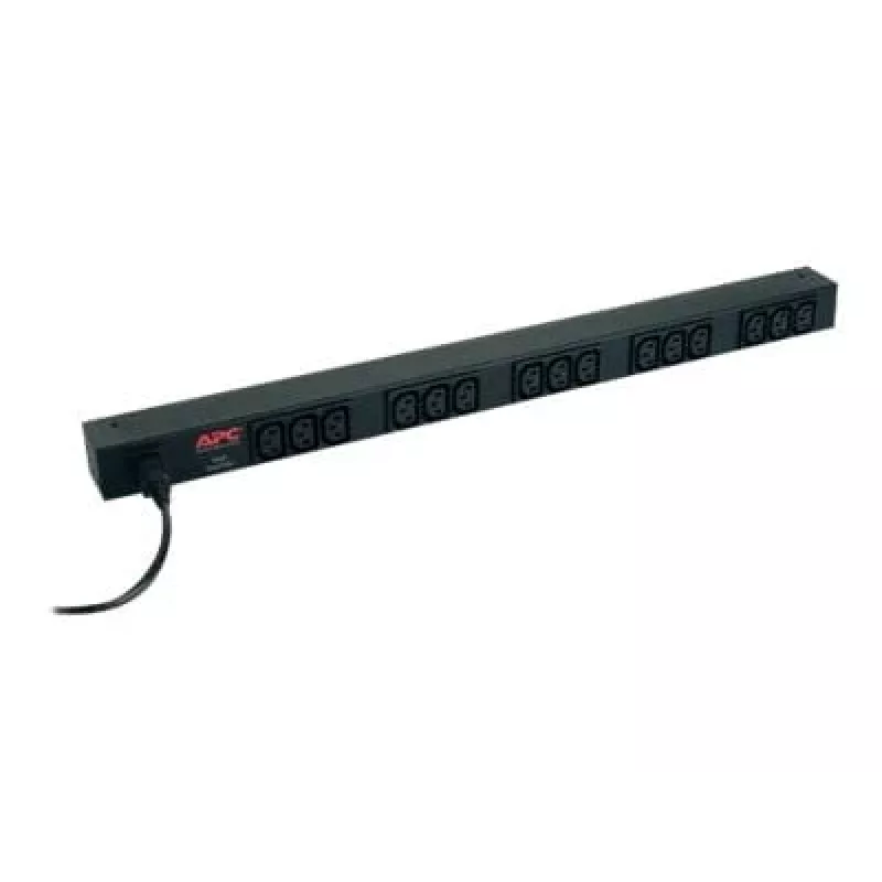 APC RACK PDU BASIC ZERO U 10A 230V toitejaotusseade (PDU) 15 vahelduvvoolu pistikupesa 0U Must
