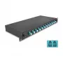 Kiudoptiline jätkukarp DeLOCK 67004 Must metall 482x220x44mm