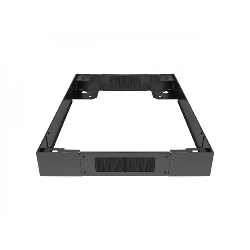 Rack plinth LANBERG CK01-66-B, 19 inch (48.3 cm) mounting, 600 mm width, Must