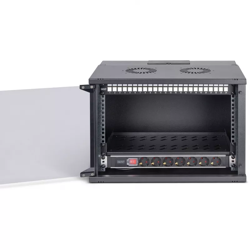 Seinale paigaldatav riiul Digitus DN-49203-SET 7U 60 kg IP20