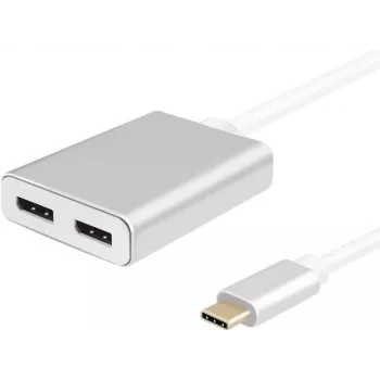 USB-C-jagaja helos 288383 — 2× DisplayPort-väljund, USB 3.1 USB-C