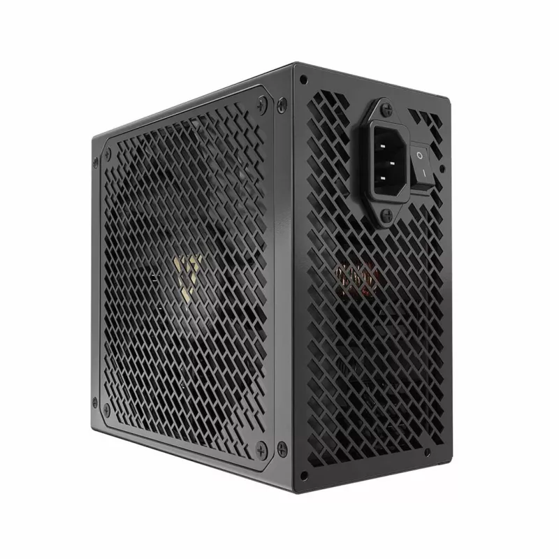 Toiteplokk MODECOM VOLCANO HEX GOLD 750W, 80 PLUS Gold, ATX 3.1, modulaarne, 14 cm ventilaator
