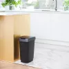 rotho Twist 25 L ristkülikukujuline polüpropüleenist säilituskonteiner — 25 L, 476×333×252 mm, must