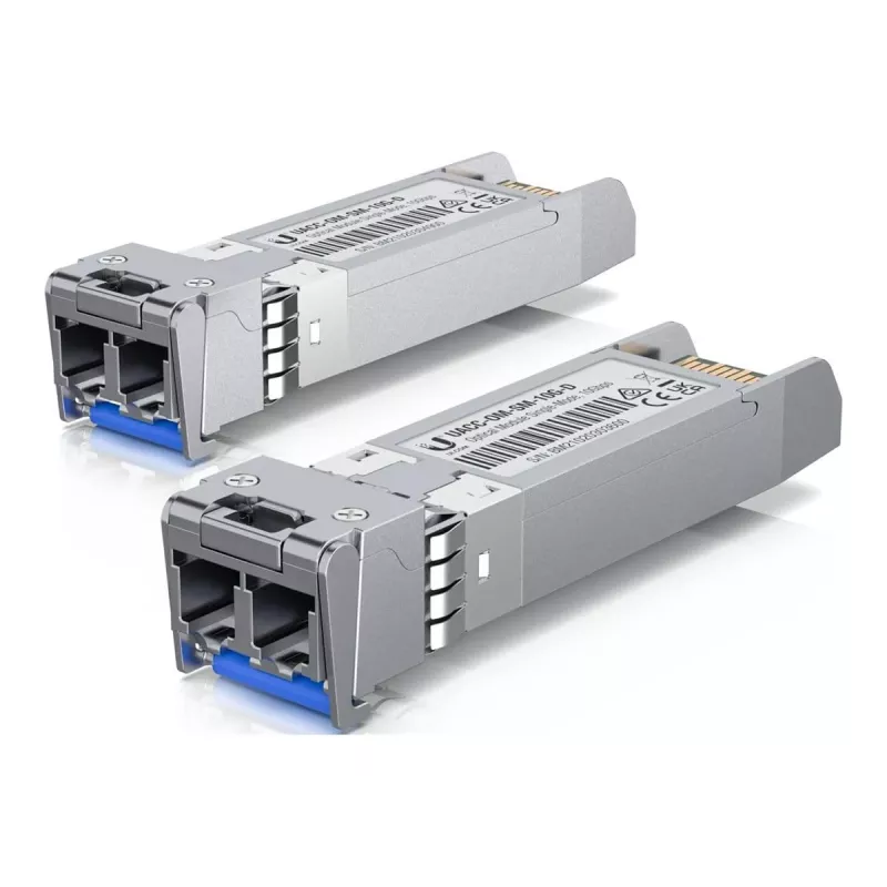SFP+ kiudoptiline transiiver Ubiquiti UACC-OM-SM-10G-D-2 10 Gbps 1310 nm LC ühemoodiline 10 km (2 tk)