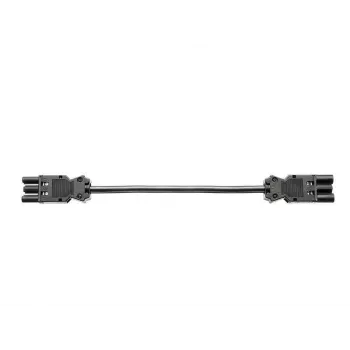 Bachmann - Toitekaabel - Wieland GST18/3 (M) - Wieland GST18/3 (W) - 2,0m - Must (375038)