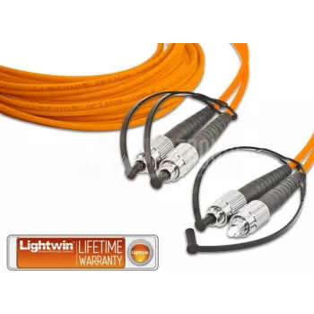 Lightwin kvaliteetne dupleks LWL-ühenduskaabel, MM OM2, FC - FC LWL-ühenduskaabel (LDP-50 FC-FC 1.0)