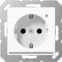 A 1520-O WW LNW SCHUKO pistikupesa 16A 250V LED-orientatsioonivalgus valge - SCHUKO pistikupesa - 16 A 250 V ~ (A1520-OWWLNW)