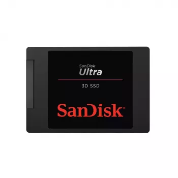 SanDisk Ultra 3D - SSD - 500GB - sisemine - 2.5 (6,4 cm) - SATA 6Gb/s (SDSSDH3-500G-G26)