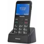 Vanematele mõeldud mobiiltelefon KX-TU155 must