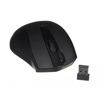 Juhtmevaba RF hiir A4Tech G9-500F, paremakäeline, 1000 DPI, 2,4 GHz nano vastuvõtja, 15 m ulatus, AA aku