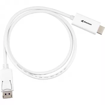 DisplayPort 1.2 adapterkaabel Sharkoon 4K, 1 m pikkus