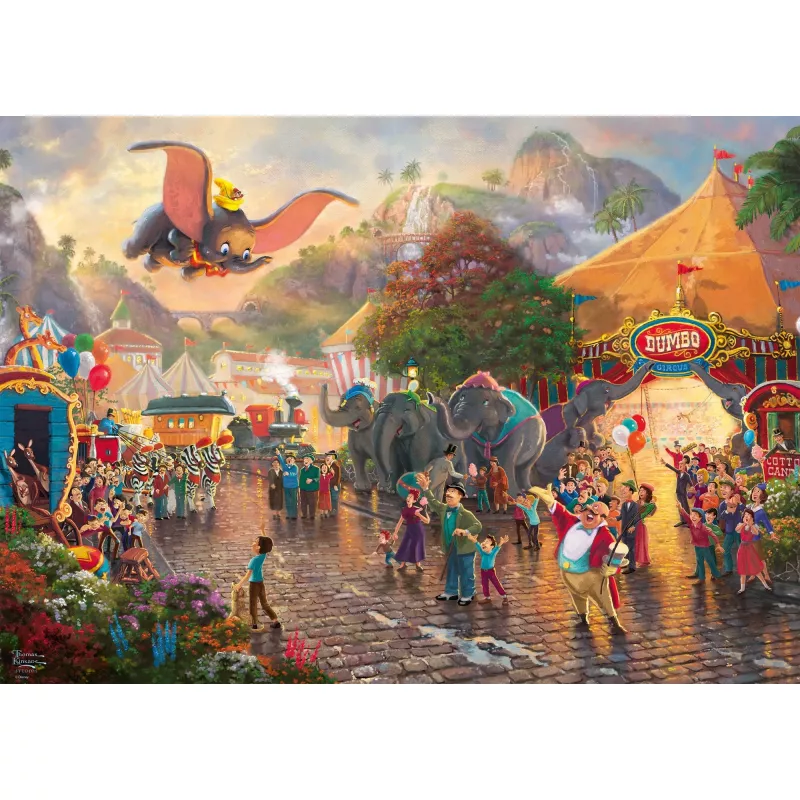 Thomas Kinkade Studios: Disney - Dumbo, pusle