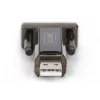 DIGITUS USB 2.0 jadaühenduse muundur DSUB 9M koos USB-kaabliga 80cm FTDI kiibistik USB 2.0 RS232-le (FT232RL)