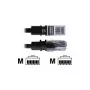 PatchSee BasicPatch – patch-kaabel – RJ-45 (M) RJ-45 (M) – 1,5 m – FTP – CAT 5e – varjestatud – must