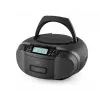 Raadiomängija JVC RC-E444B must, CD-mängija ja FM-tuuneriga