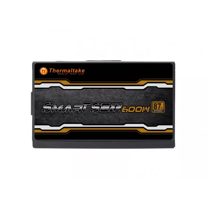 Toiteplokk Thermaltake Smart SE2 600W ATX poolmodulaarne, 86% efektiivsus, 120 mm ventilaator