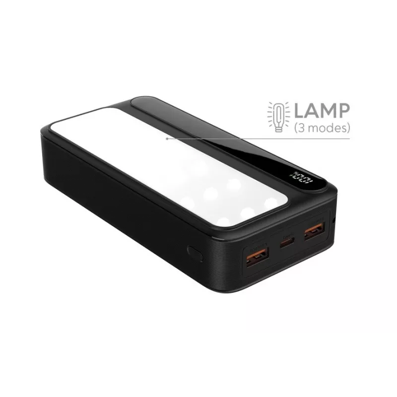 Kaasaskantav akupank P20 LCDPD LAMP 20000mAh