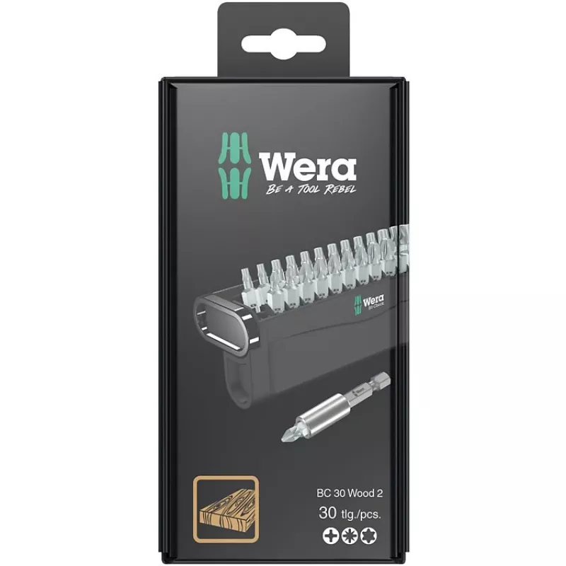 Wera 2 SB kruvikeeramisotsak 30 tk Phillips Pozidriv