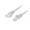 LANBERG PCU6-10CU-0300-S Cat6 U/UTP RJ-45 otseühendusega võrgukaabel, 3 m, hall