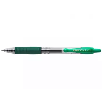 Pilot BL-G2-7 roheline geelpliiats 0,4 mm ots läbipaistva korpusega