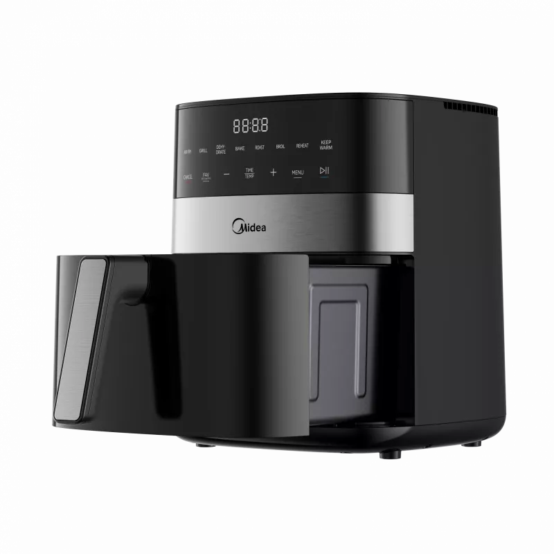 Midea õhufritüür | MF-CN65E | Võimsus 1700 W | Mahutavus 6,5 L | Must