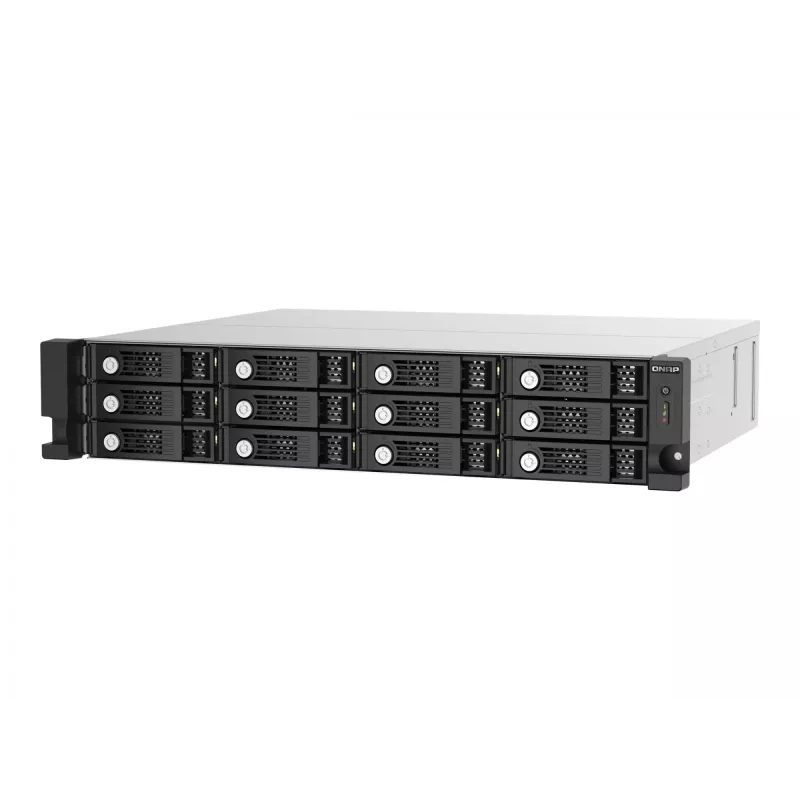 QNAP TL-R1220Sep-RP HDD/SSD-korpus Must, Hall 2,5/3,5 tolli